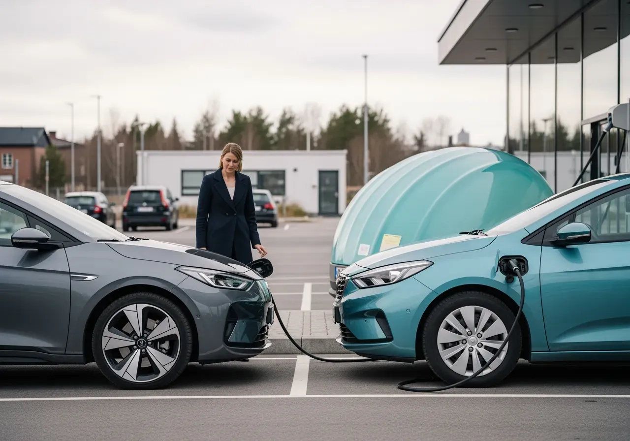 Jämförelse el och biogasbilar