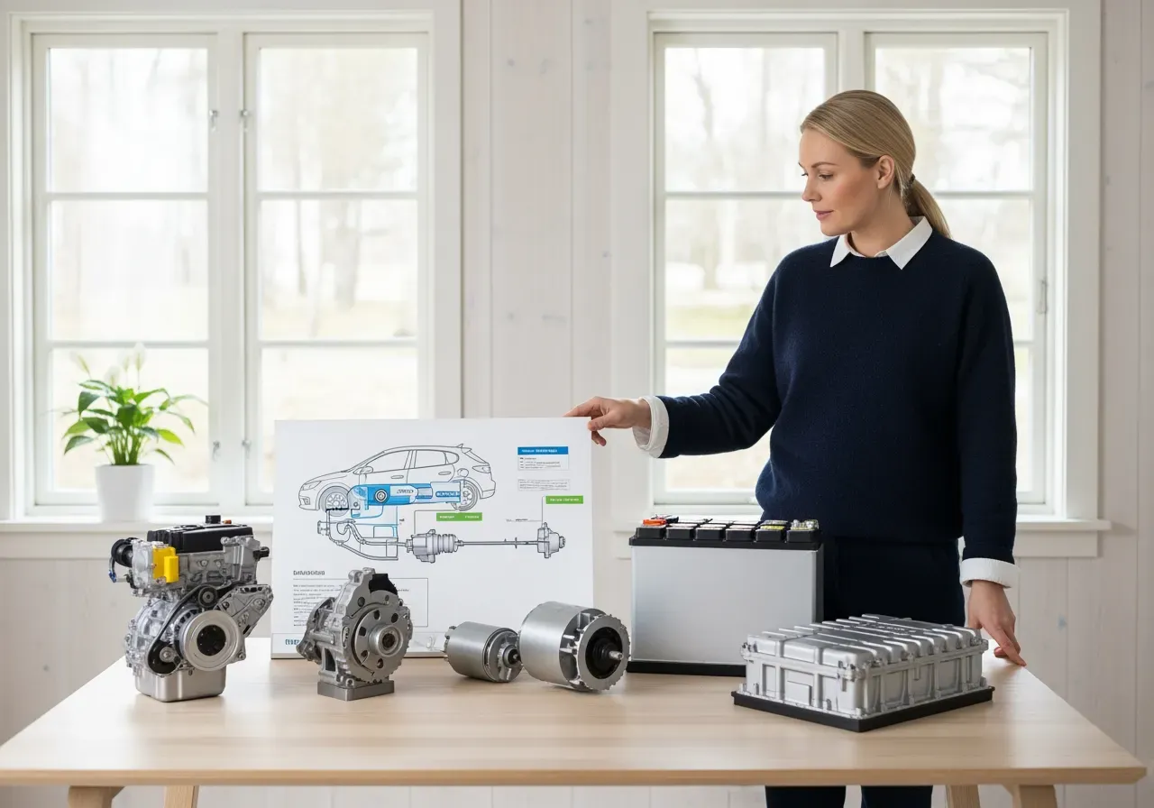 Översikt över guider för hybridbilar