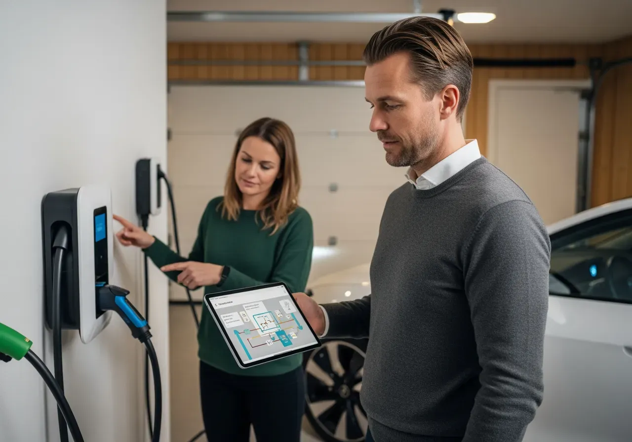 Guider för laddning hemma