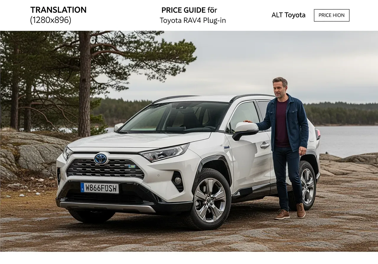 Prisguide Toyota RAV4 Plug‑in