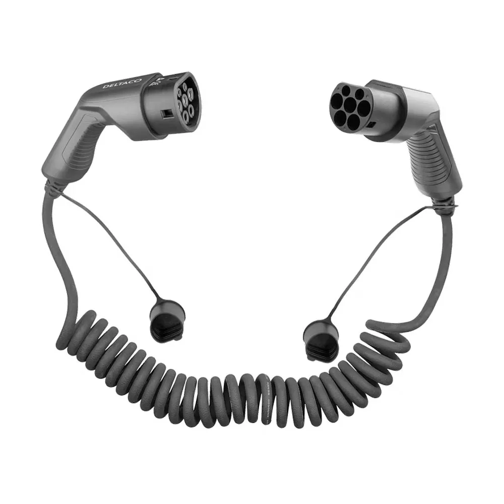 Laddkabel Spiral 3-5m (11kW)