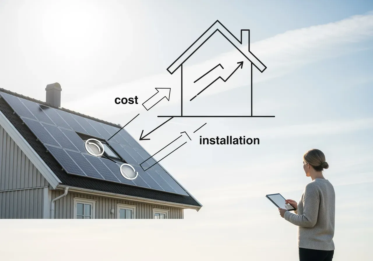 Guide för kostnad och installation av solceller