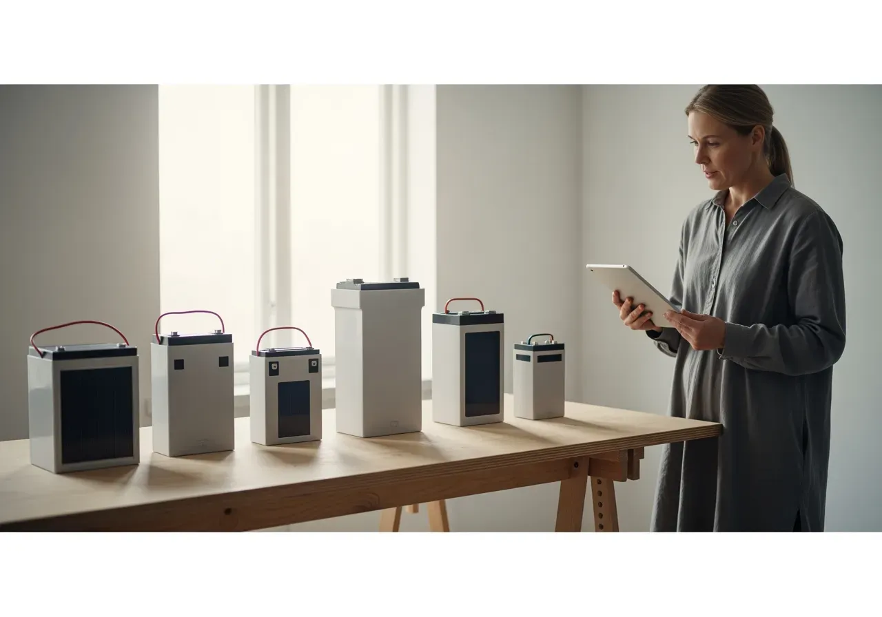 Solcellsbatteri jämförelse och köpguide